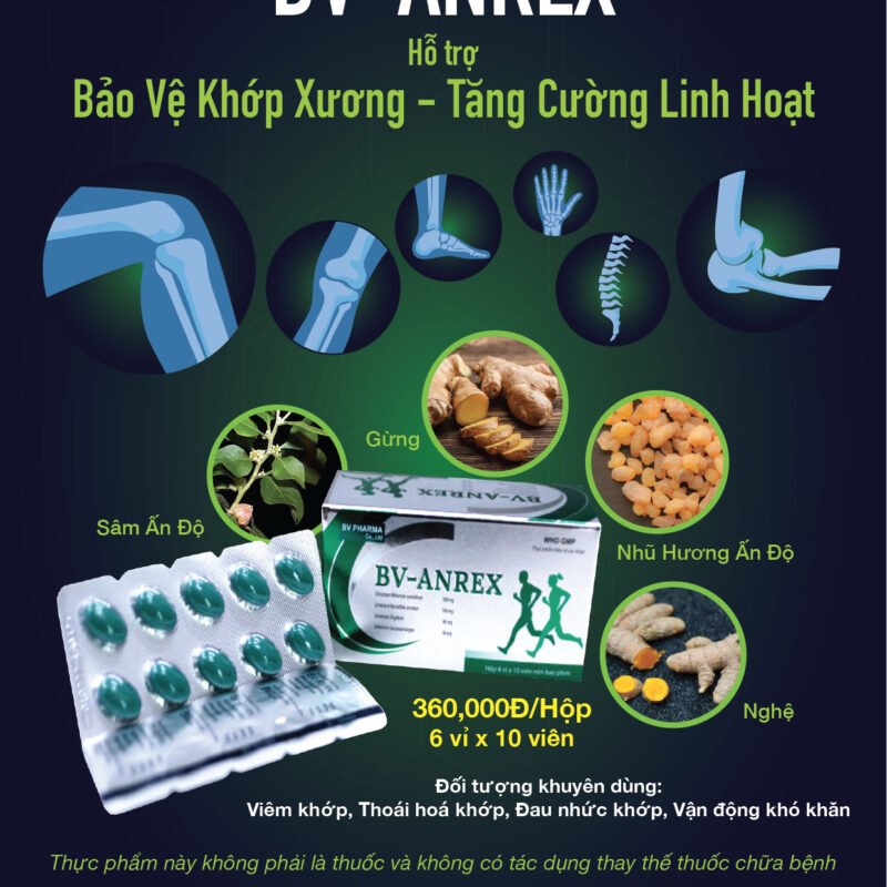 Thực phẩm bảo vệ sức khỏe - bổ trợ xương khớp